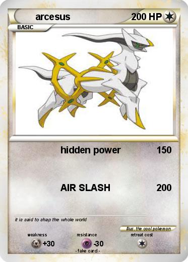 Pokemon arcesus