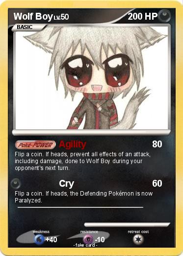 Pokemon Wolf Boy