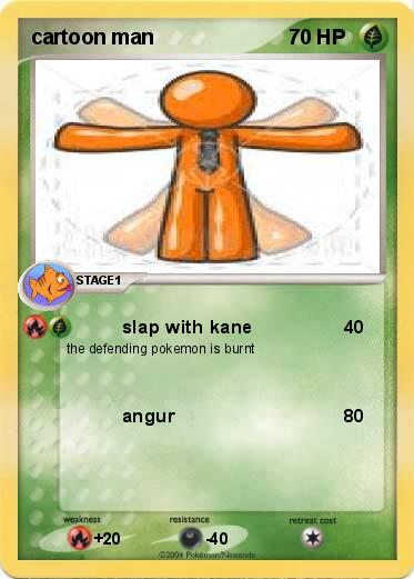 Pokemon cartoon man