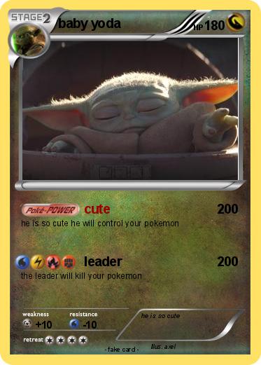 Pokemon baby yoda