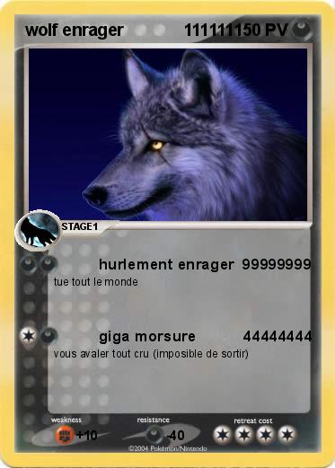 Pokemon wolf enrager             1111111