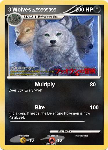 Pokemon 3 Wolves