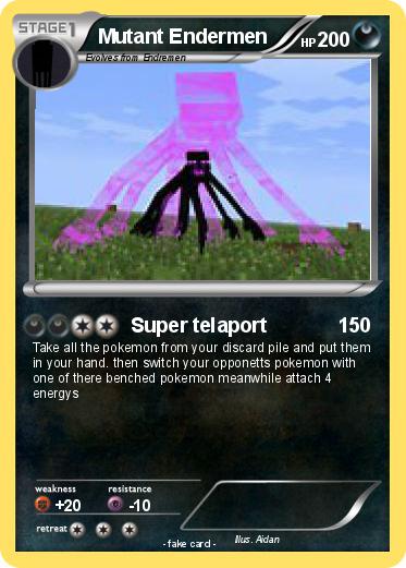 Pokemon Mutant Endermen