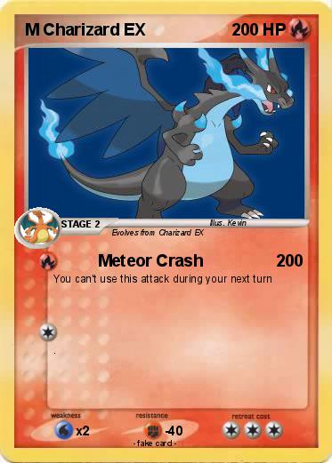 Pokemon M Charizard EX