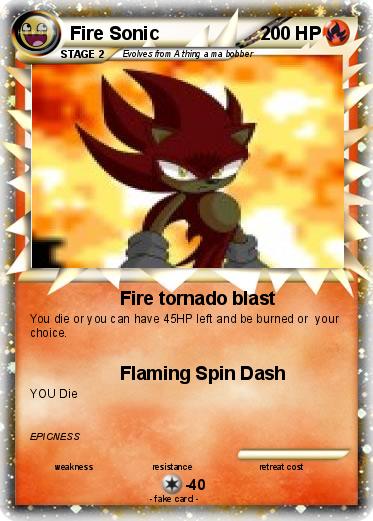 Pokemon Fire Sonic