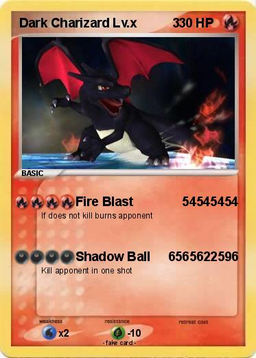 Pokemon Dark Charizard Lv.x          3