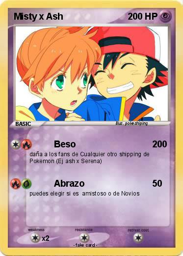 Pokemon Misty x Ash