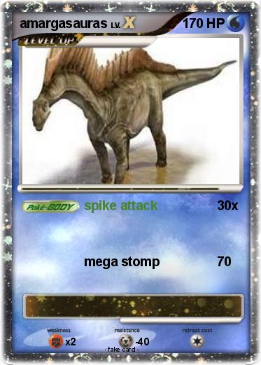 Pokemon amargasauras