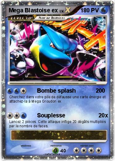 Pokemon Mega Blastoise ex