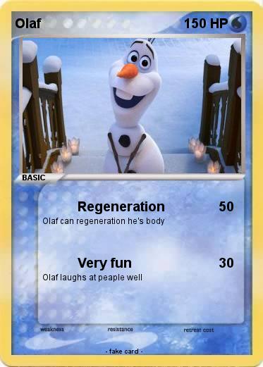 Pokemon Olaf