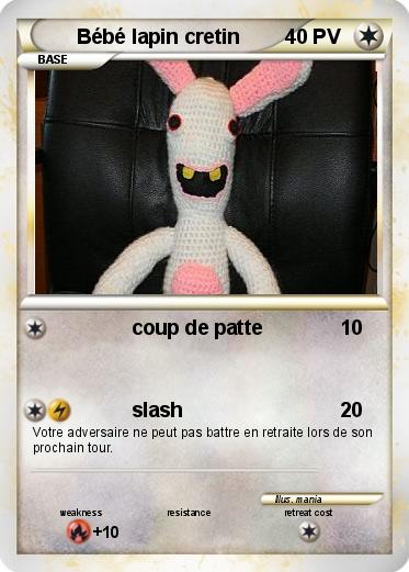 Pokemon Bébé lapin cretin