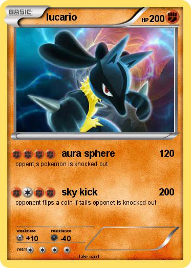 Pokemon lucario