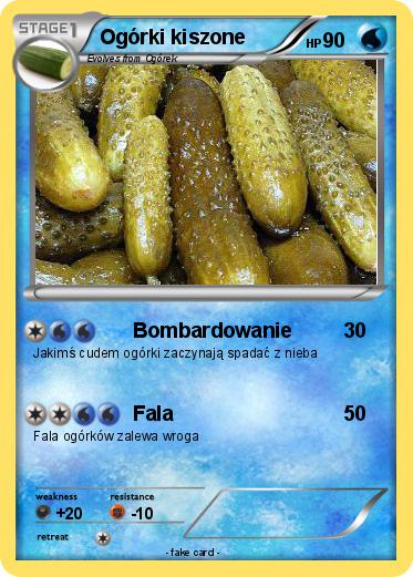 Pokemon Ogórki kiszone