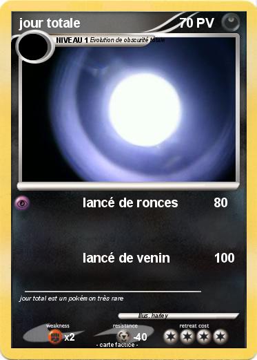 Pokemon jour totale