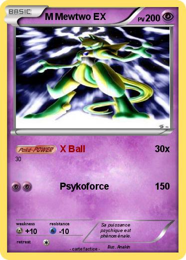 Pokemon M Mewtwo EX