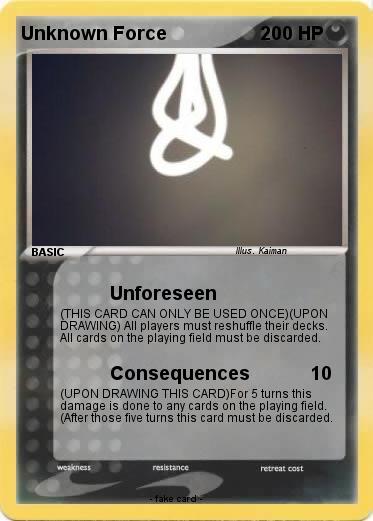 Pokemon Unknown Force