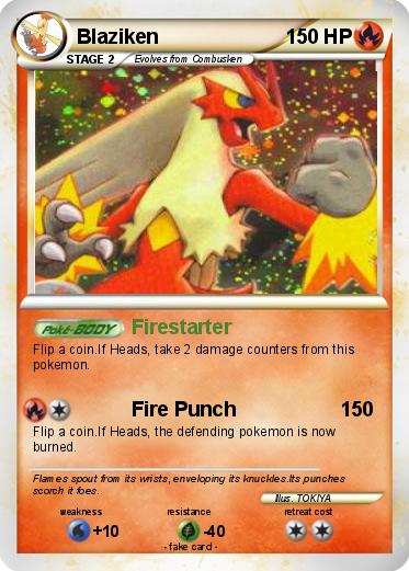 Pokemon Blaziken