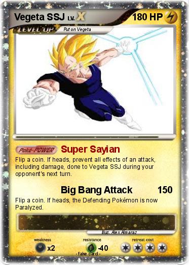 Pokemon Vegeta SSJ