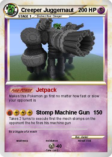 Pokemon Creeper Juggernaut