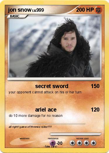 Pokemon jon snow