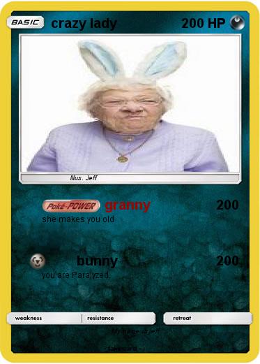 Pokemon crazy lady
