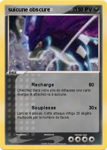 Pokemon suicune obscure 
