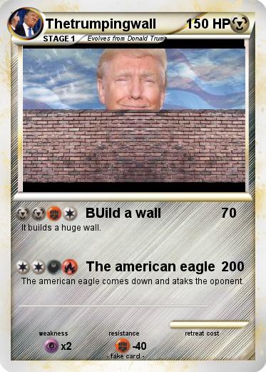 Pokemon Thetrumpingwall
