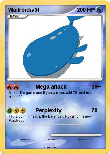 Pokemon Wailroid