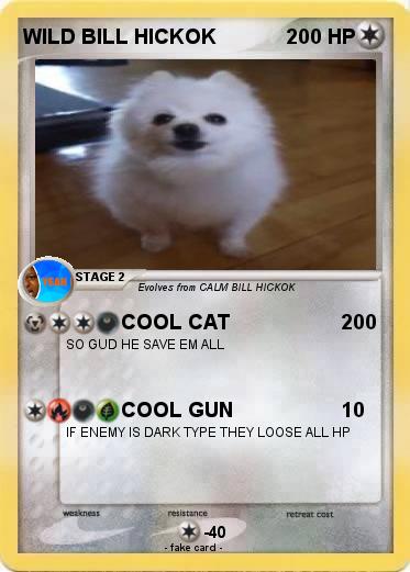 Pokemon WILD BILL HICKOK