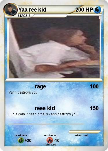 Pokemon Yaa ree kid