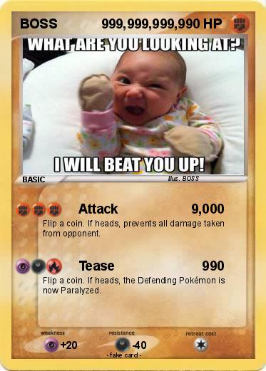 Pokemon BOSS            999,999,999,9