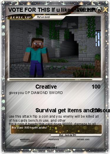 Pokemon VOTE FOR THIS If u like minectaft