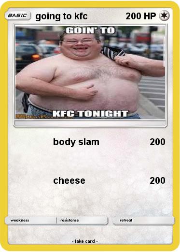 Pokemon going to kfc