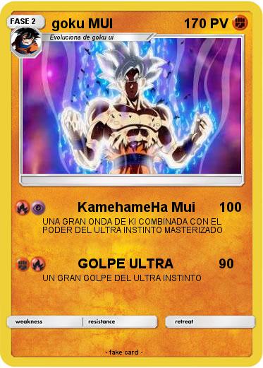 Pokemon goku MUI