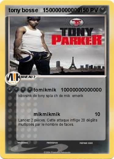 Pokemon tony bosse   150000000000
