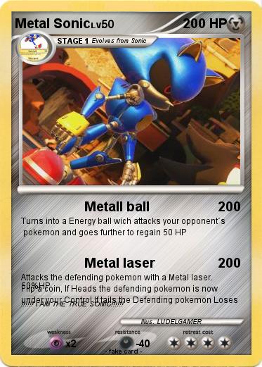 Pokemon Metal Sonic