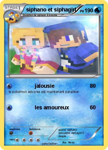 Pokemon siphano et siphagirl