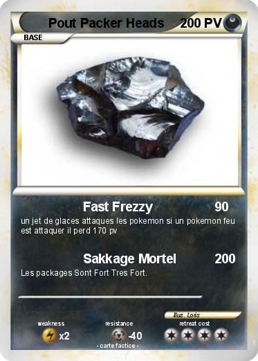 Pokemon Pout Packer Heads