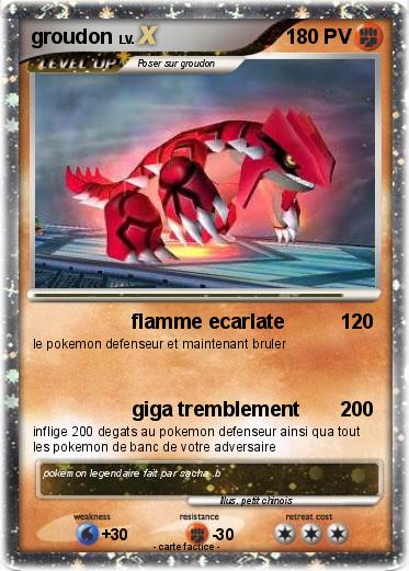 Pokemon groudon
