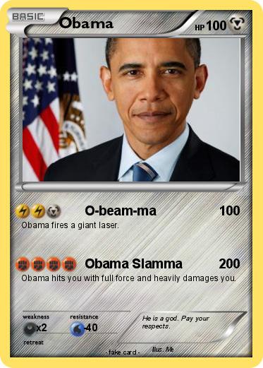 Pokemon Obama