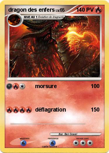 Pokemon dragon des enfers