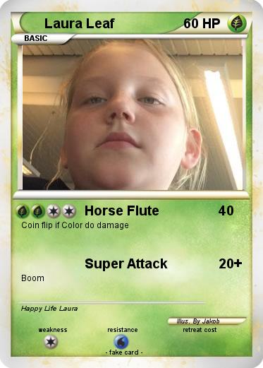 Pokemon Laura Leaf