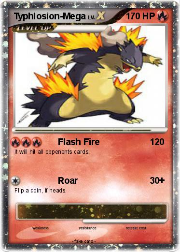 Pokemon Typhlosion-Mega
