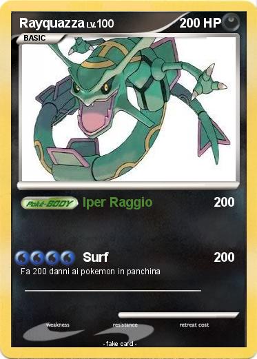 Pokemon Rayquazza