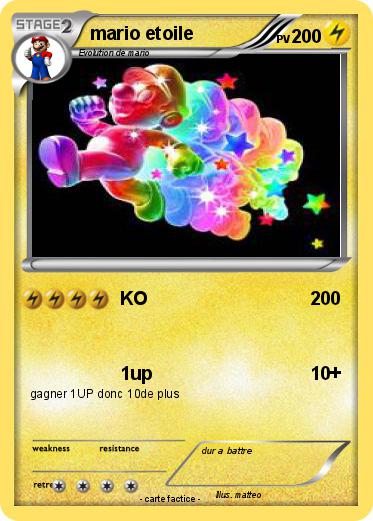Pokemon mario etoile