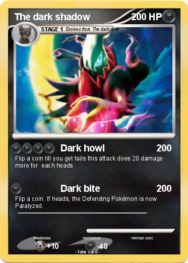 Pokemon The dark shadow