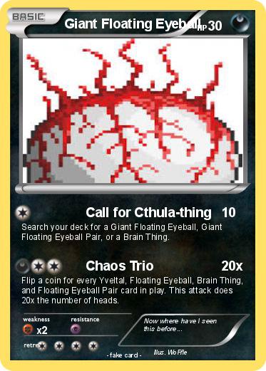 Pokemon Giant Floating Eyeball