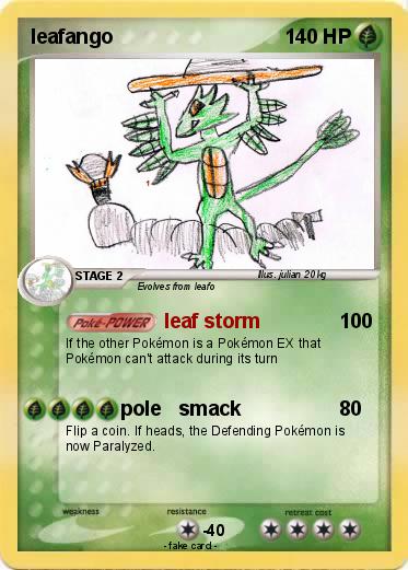 Pokemon leafango