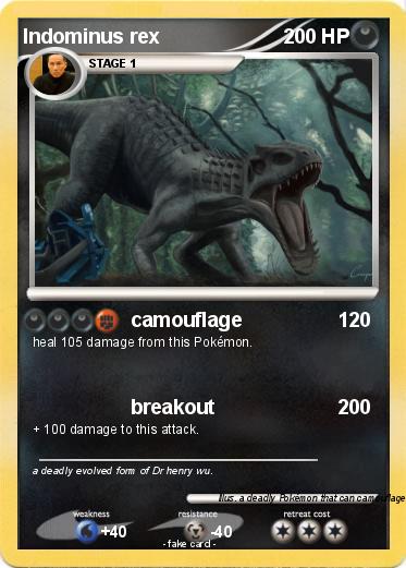 Pokemon Indominus rex