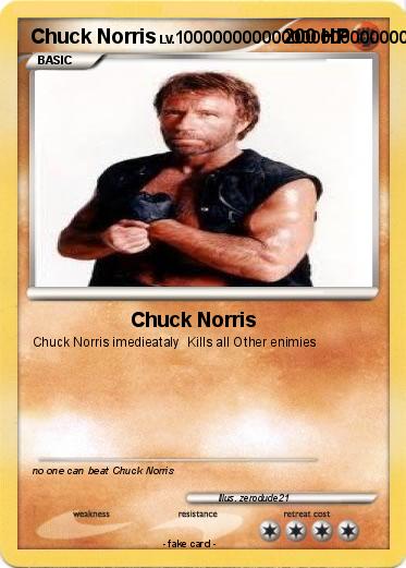 Pokemon Chuck Norris